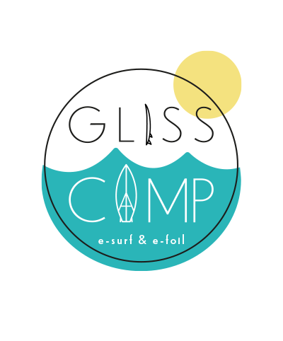 Logo Gliss Camp base nautique Haute Savoie